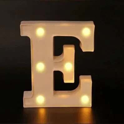 Ins Hot Sale 26 English Letter Led Light Design Lamp For Wedding Birthday Colorful Light Proposal Confession Surprise Night