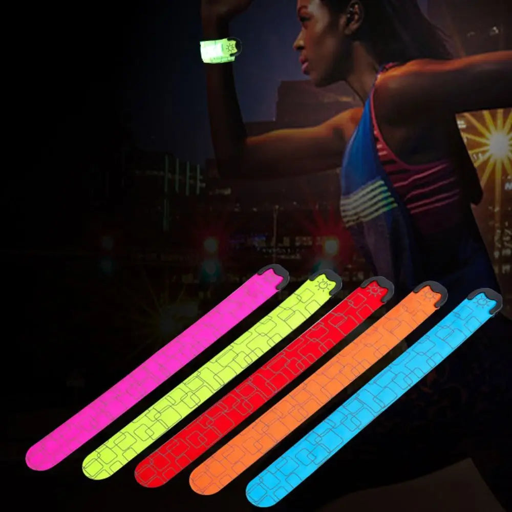 Night Running Armband LED Light Band Cycling Safety Armband Outdoor Sports Safety Arm Belt Leg Warning Wristband
