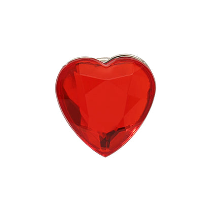 Wholesale Romantic Heart of the Ocean Brooches Blue Red Green Resin Crystal Pins For Women Girls Coat Blouse Bag Jewelry Gift