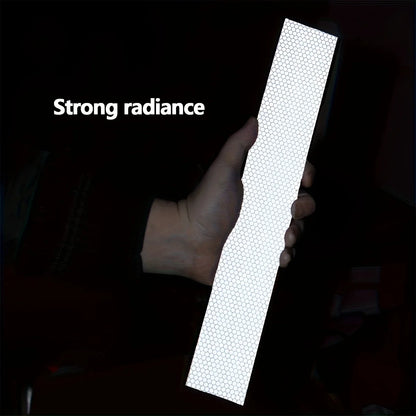 Maritime Film SOLAS Grade Reflective Tape for Ships, Eye-Catching Safety Warning, Silver White Waterproof Super Reflective