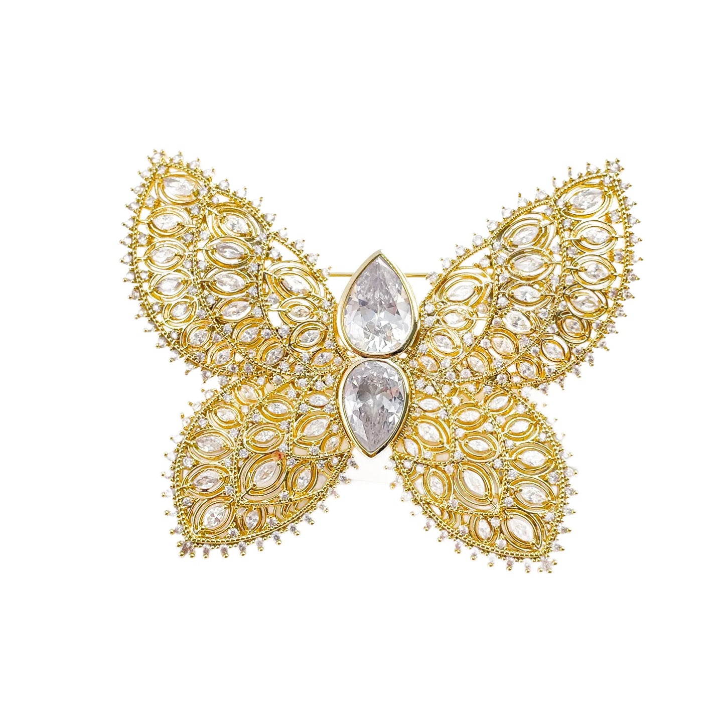 Different Styles Fashion Butterfly Brooch Animal Badge Pin Jewerly for Party Wedding
