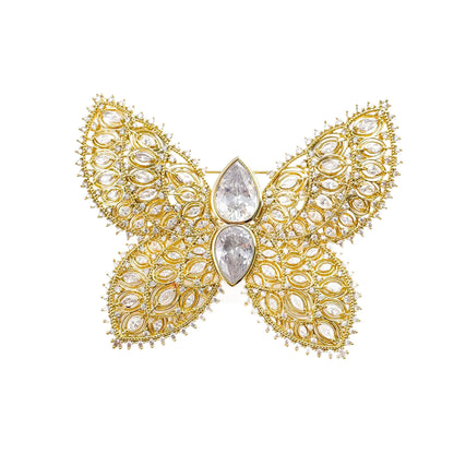 Different Styles Fashion Butterfly Brooch Animal Badge Pin Jewerly for Party Wedding