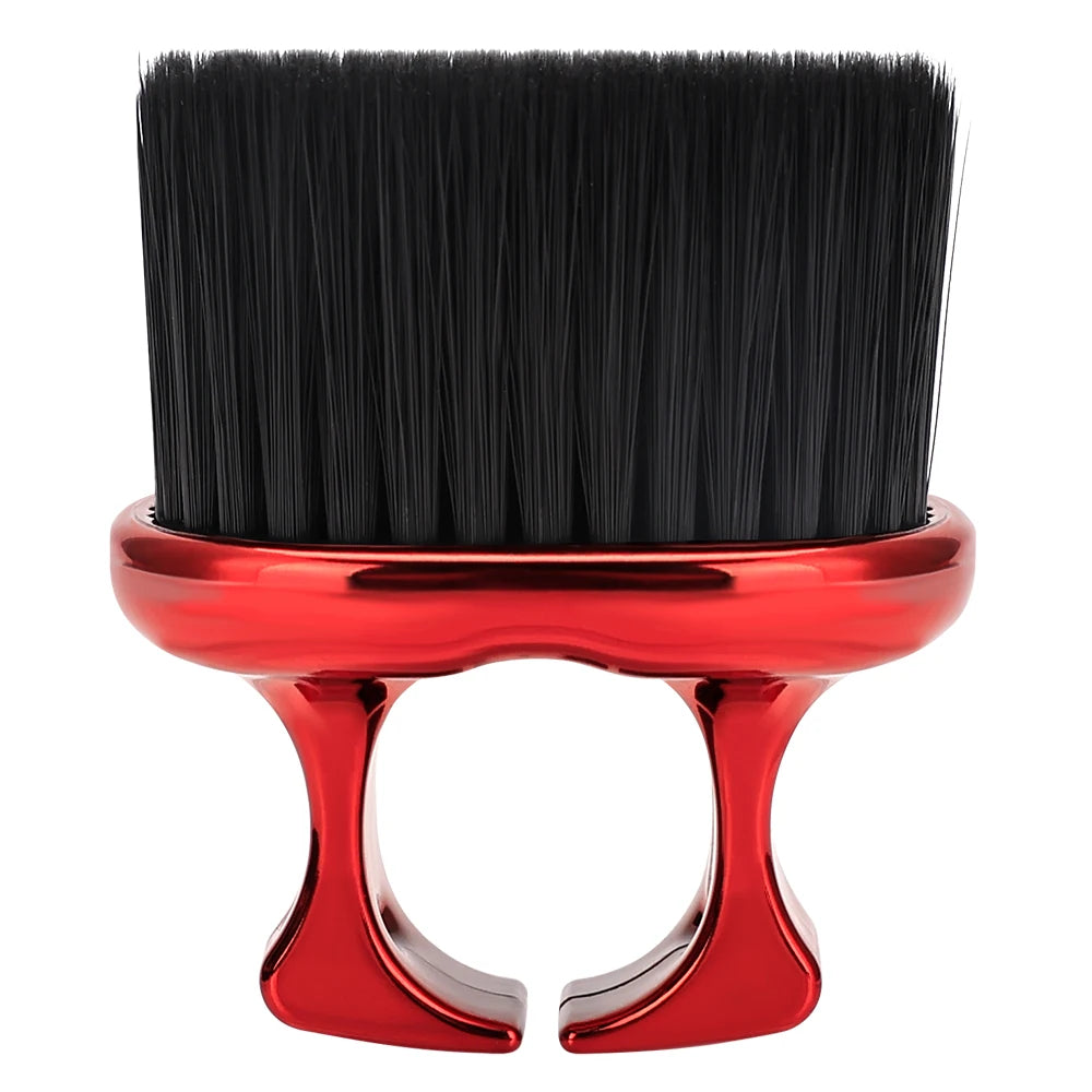 Ring Neck Duster Barber Remove Loose Hair Brush Hair Cutting Brush Soft Hair Cleaning Brush Hairdressing Tools
