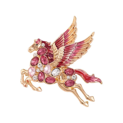 SKEDS Zodiac Horse Year Series Brooch High-End Luxury Chinese Style 2026 Birth Year Accessory Exquisite Animal Pin Gift