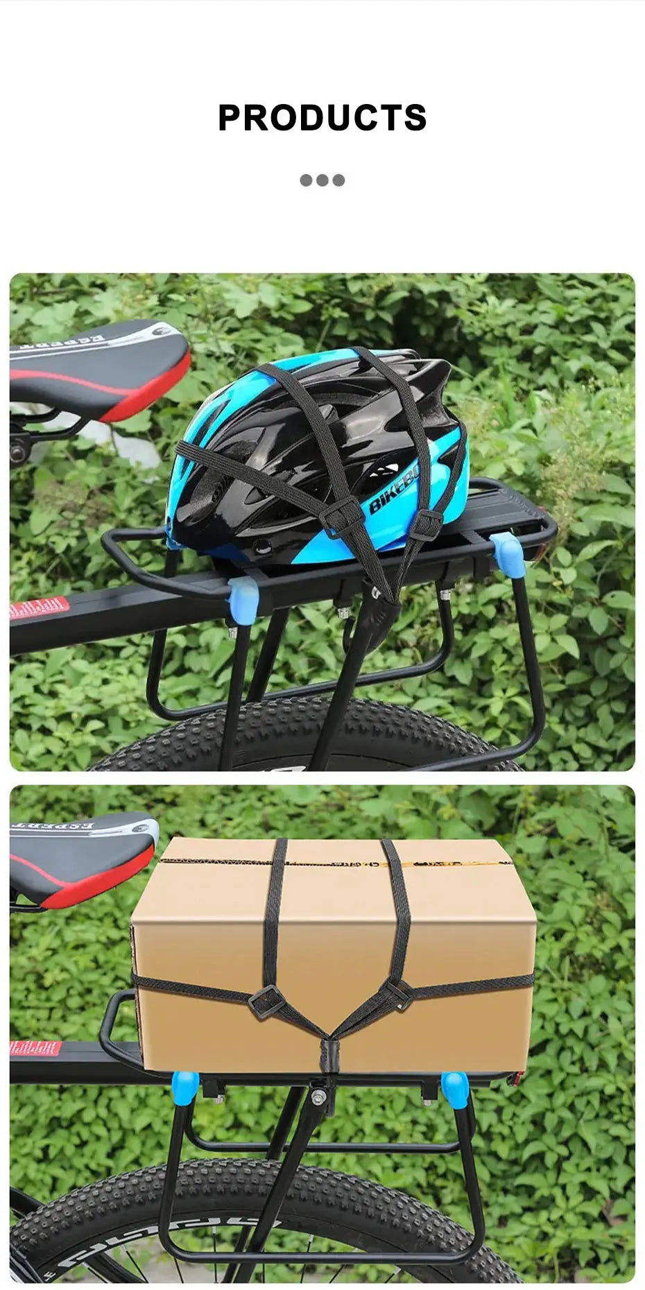 SEAMETAL Motorcycle Back Seat Helmet Strips Elastic Rope Motorcycle Helmet Fixed Strap Adjustment Fix Rope Goods Strap 60cm/90cm