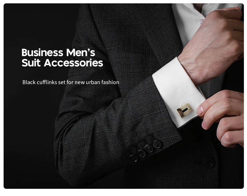 4 Pair Cufflinks For Mens With Gift Box Man Shirt Cufflinks Wedding Guests Gifts Men Gift For Husband Business Tie Clip T0204022
