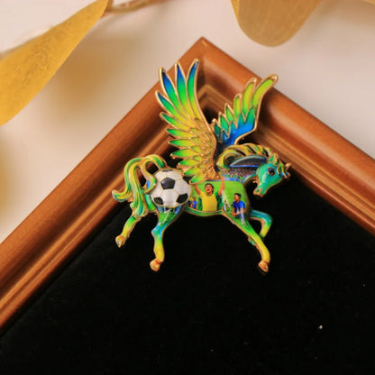 Baroque-style Luxury Enamel Alloy Crab-Design Brooch for Men and Women, Jewelry and Fashion Accessories