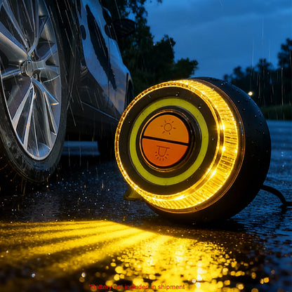 Universal V16 Car Warning Light LED Flashlight Emergency Light Yellow Light Traffic Strong Magnetic Induction for Vehicles