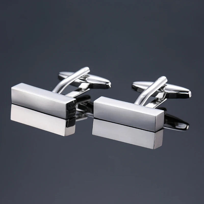 High quality men's French shirt cufflinks brand new fashion laser metal Chinese knot cufflinks manufacturer wholesale