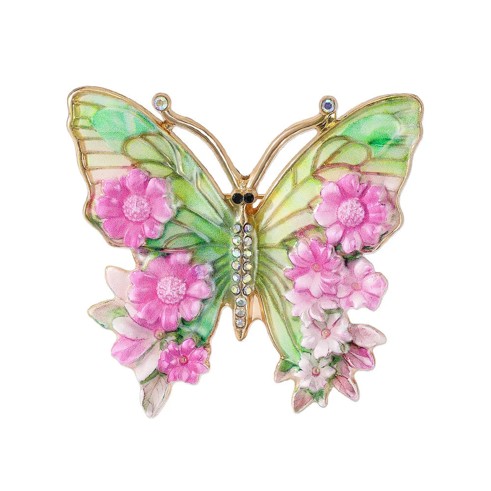 Different Styles Fashion Butterfly Brooch Animal Badge Pin Jewerly for Party Wedding