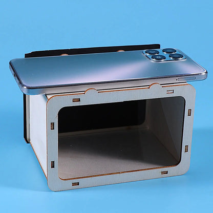 3D Holographic TV Cinema Projector Smart Phone Hologram Projector Student Science Experiment DIY Home Cinema Theater