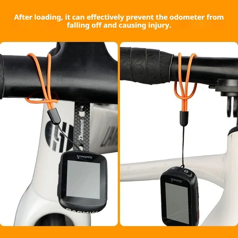 Elastic Short Hanging Rope, Bicycle Code Table Protection Rope, Navigation Device Protection Cover, USB Anti Loss Hanging Rope