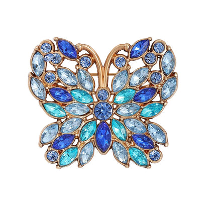 Different Styles Fashion Butterfly Brooch Animal Badge Pin Jewerly for Party Wedding