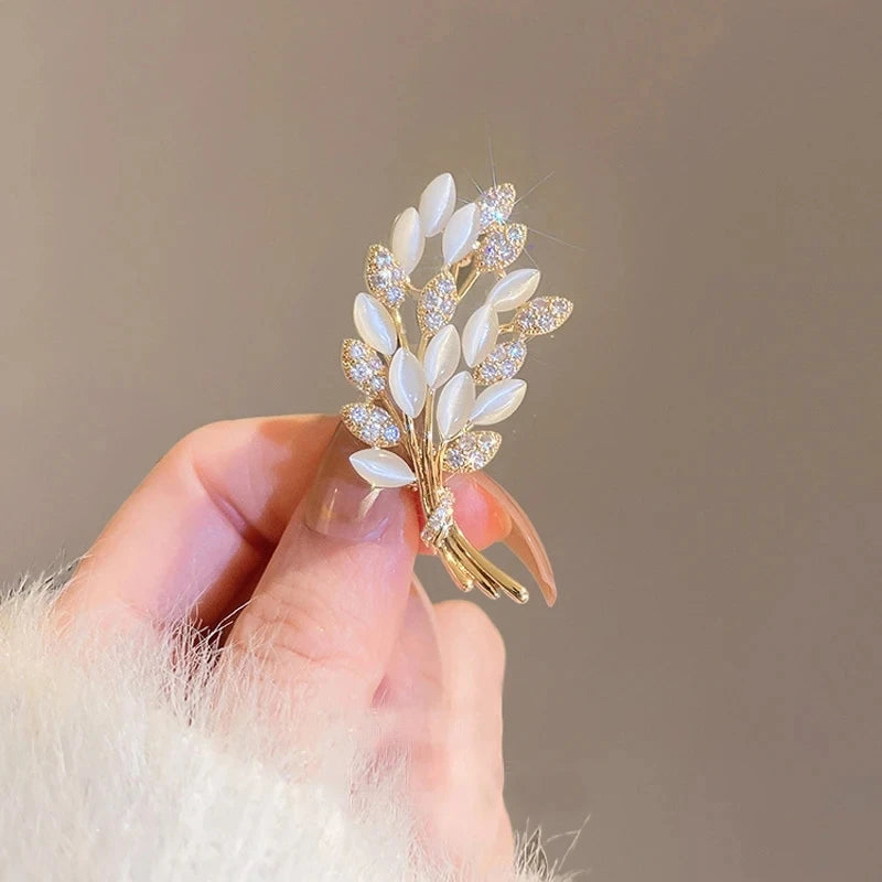 Luxury Crystal Phoenix Bird Brooches For Women Men Unisex Colorful Yellow Enamel Pins Chinese Birds Party Office Jewelry Gifts