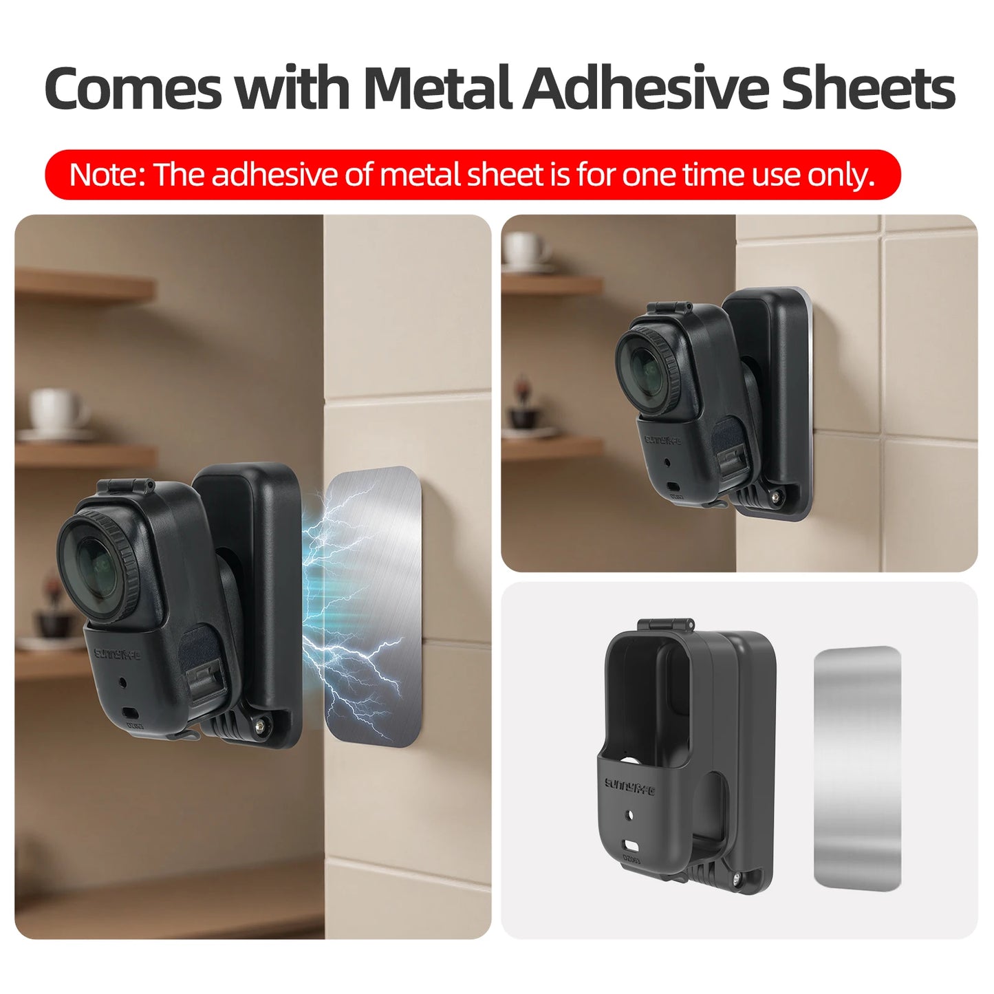 Magnetic Mount for DJI Osmo Nano Accessories Tabletop Stand Base Backpack Clip with Protective Film Gift