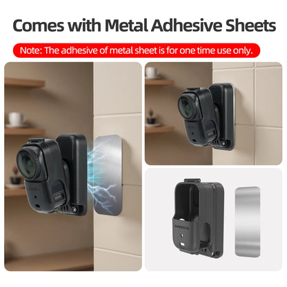 Magnetic Mount for DJI Osmo Nano Accessories Tabletop Stand Base Backpack Clip with Protective Film Gift