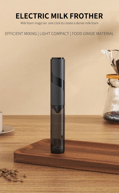 Kitchen Powerful Stirrer Milk Frother Handheld Foam Maker for Lattes,Whisk Drink Mixer for Coffee Electric Egg Beater