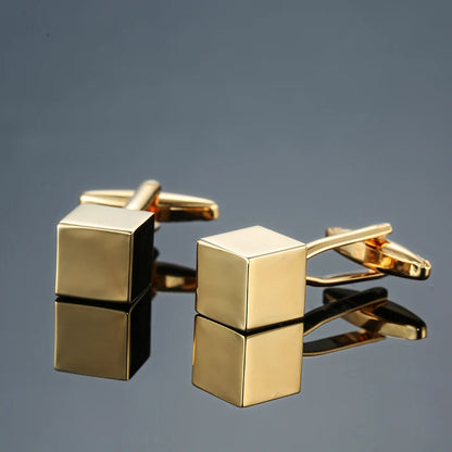 High quality men's French shirt cufflinks brand new fashion laser metal Chinese knot cufflinks manufacturer wholesale