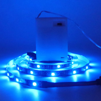 3AA Battery Power RGB Led Strip Light 5V 5050 with 3/17/24Key Remote Control Flexible Tape Waterproof Led Light TV Backlight