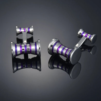 Copper material, plating, entertainment, hobbies, cufflinks, musical notes, chromatics, piano, guitar, French shirt, acce