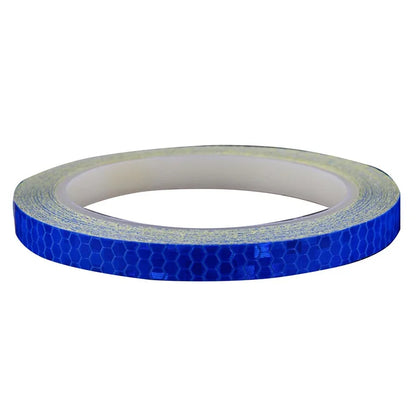 1pc 8m Bike Stickers Reflective Tape Fluorescent DIY Bike Bicycle Strips Cycling Tapes for Bicycle Helmet Motorcycle Scooter