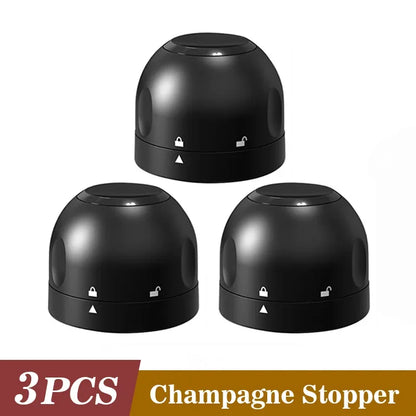 Vacuum Sealed Wine Bottle Plug Champagne Stopper Leak-Proof And Fresh Bottle Cap Wine Corks Bar Accessories Supplies