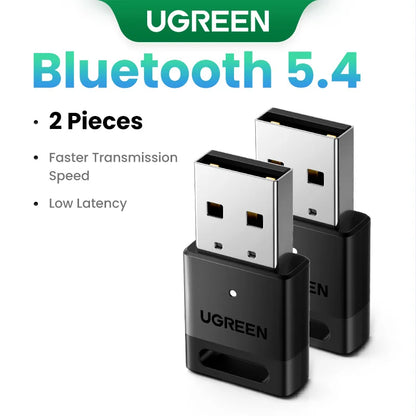 UGREEN USB Bluetooth for PC Bluetooth 5.4 for Bluetooth Keyboard/Mouse/Speakers