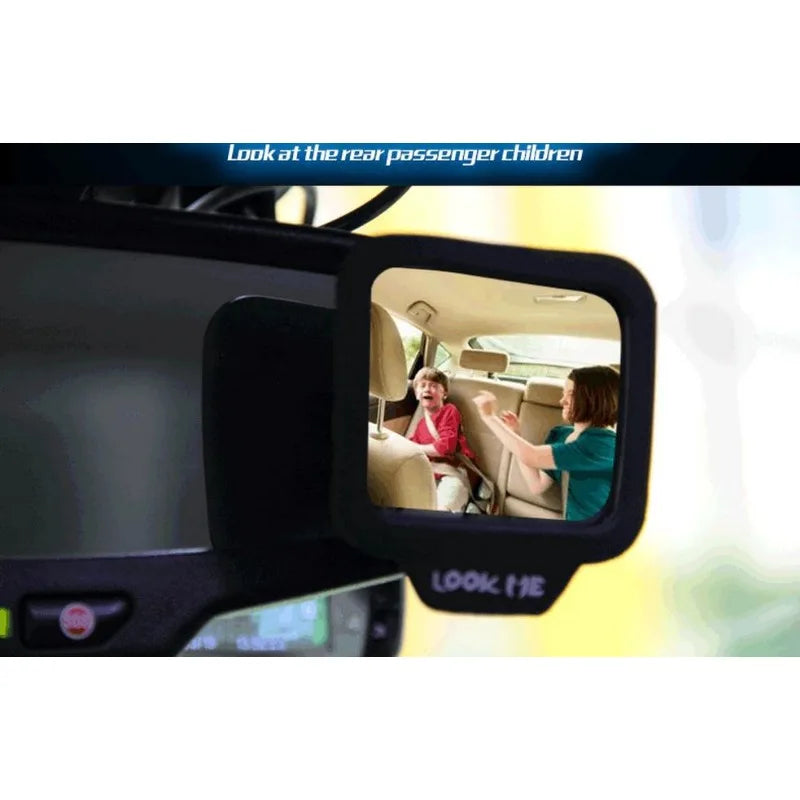 270 Degrees Wide Angle Car Rear Magnet Mirror Car Auxiliary Rearview Mirror Eliminate Blind Point for Car Safety