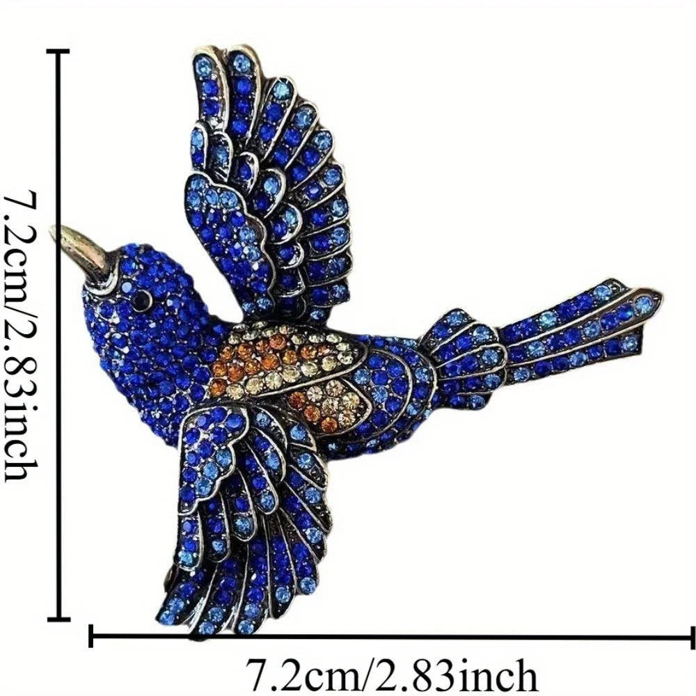 Vintage Luxury Heavy Duty Magpie Bird Designs Women's Men's BroochPins，AntiqueStyleJewelryAccessories, WeddingHolidayPartyFavors