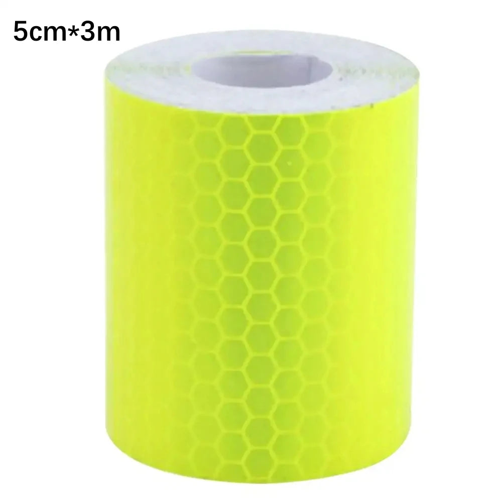 3M/1M Car Reflective Tape Auto Safety Warning Sticker Reflector Protective Tape Strip Film for Trucks Auto Motorcycle Stickers
