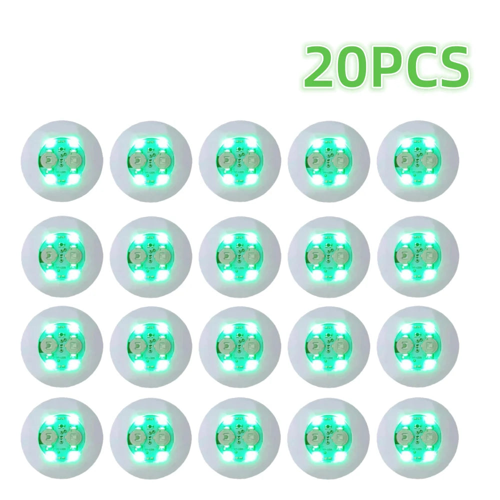1/10/50pcs Luminous Coaster LED Bar Drinks Cup Pad Wine Liquor Bottles Coaster Atmosphere Light Cup Sticker Light-emitting Prop