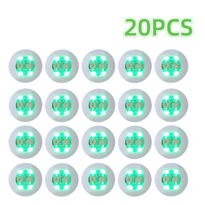 1/10/50pcs Luminous Coaster LED Bar Drinks Cup Pad Wine Liquor Bottles Coaster Atmosphere Light Cup Sticker Light-emitting Prop