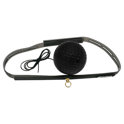 Boxing Reflex Speed Punch Ball Boxing Rubber Balls for Agility Reaction Training with Sweatband Fitness Equipments Accessories