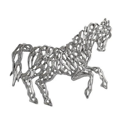 SKEDS Zodiac Horse Year Series Brooch High-End Luxury Chinese Style 2026 Birth Year Accessory Exquisite Animal Pin Gift