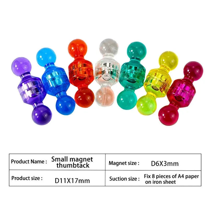 5pcs Magnet Pushpin Office Pushpin Strong Neodymium Magnet Cone Magnet Super Magnet Refrigerator Sticker Magnetic Pushpin