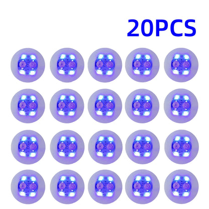 1/10/50pcs Luminous Coaster LED Bar Drinks Cup Pad Wine Liquor Bottles Coaster Atmosphere Light Cup Sticker Light-emitting Prop
