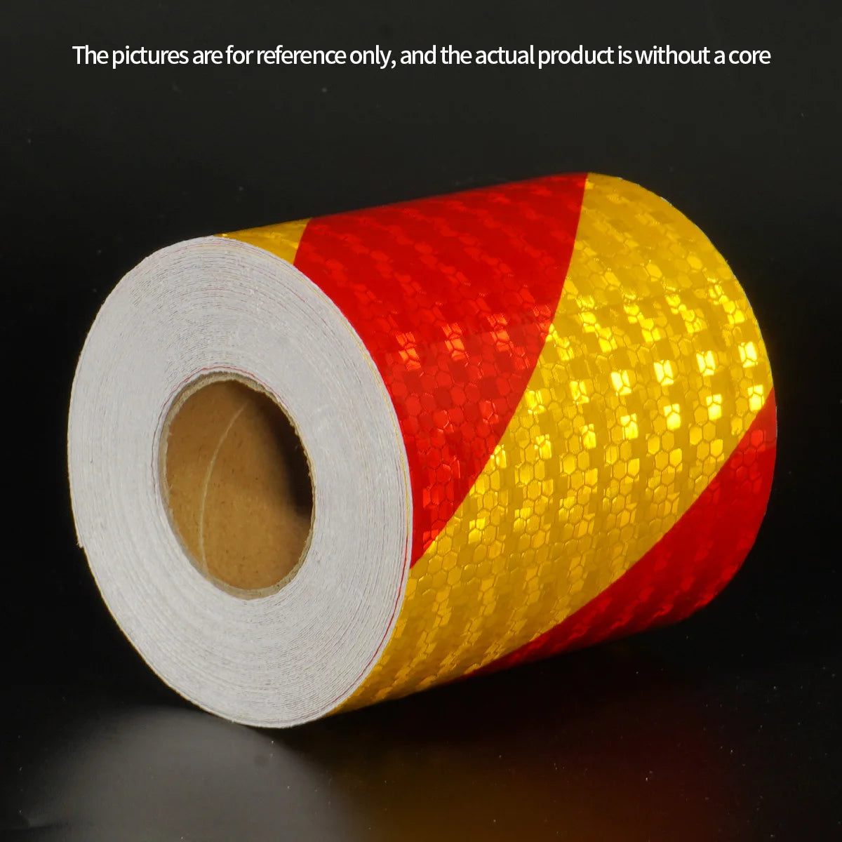 Car Bumper Reflective Stickers Reflective Warning Strip Tape Secure Reflector Stickers Decals Safety Warning Tape