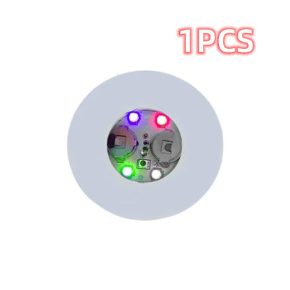 1/10/50pcs Luminous Coaster LED Bar Drinks Cup Pad Wine Liquor Bottles Coaster Atmosphere Light Cup Sticker Light-emitting Prop