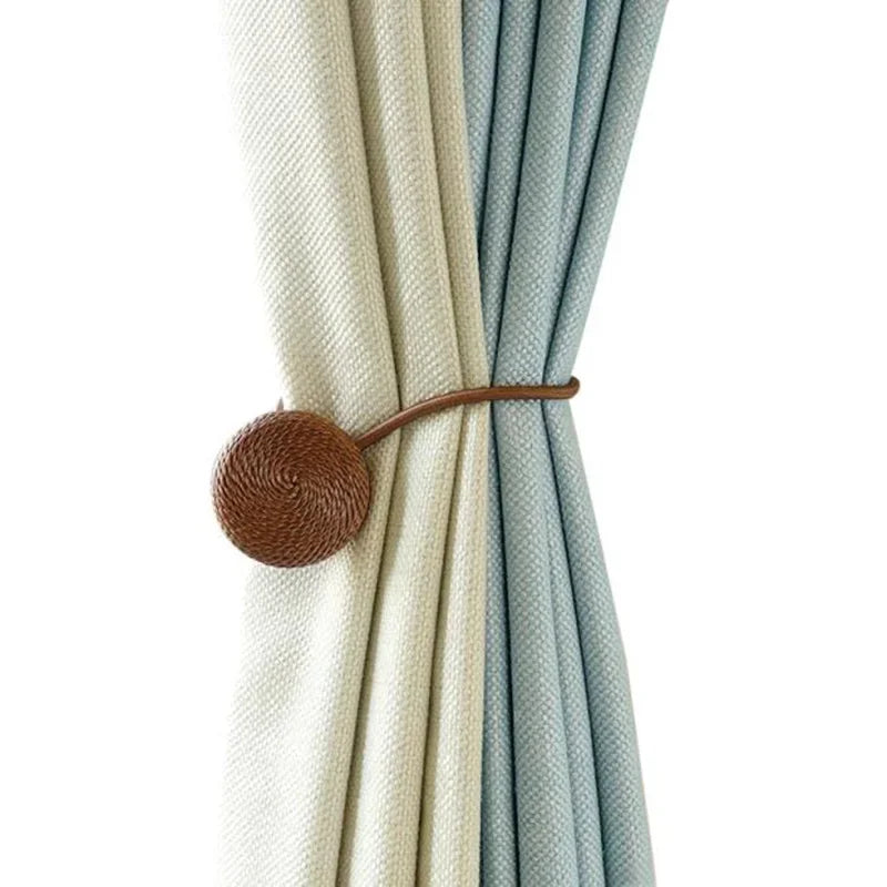 1pc Magnetic Curtain Tieback Clip Room Accessories Curtains Holder Buckles Rope Strap Home Decor