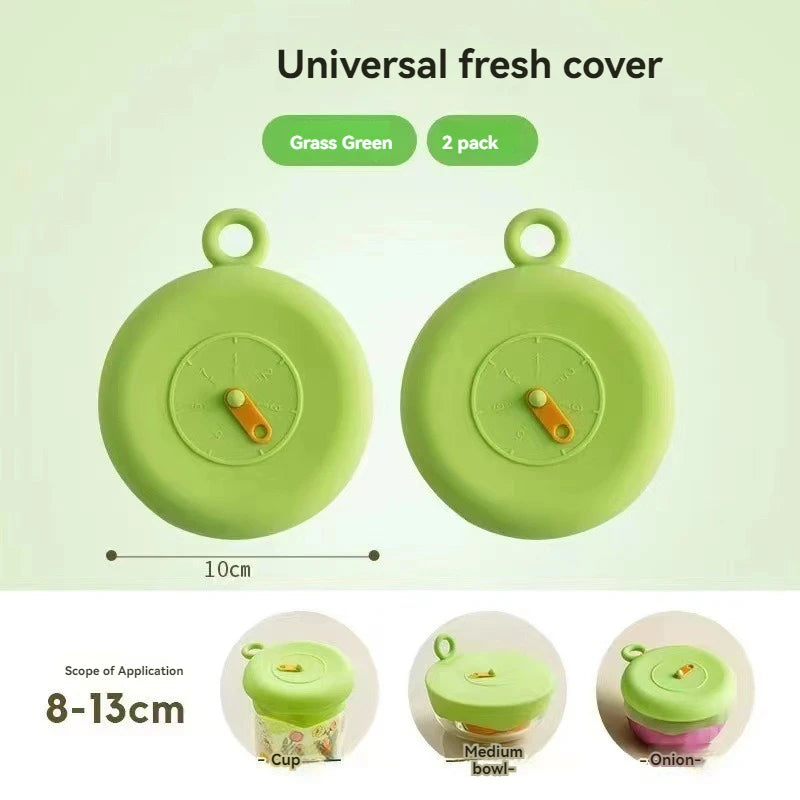 Silicone Kitchen Utensils Fresh-keeping Stretch Universal Bowl Cover Refrigerator Microwave Oven Sealed