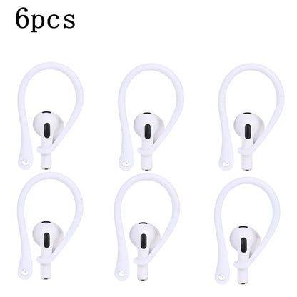 1/3/5/6Pairs Silicone Ear Hooks for Apple AirPods Pro Accessories Anti-fall Bluetooth Earphone Holder for AirPods 3 Earhooks