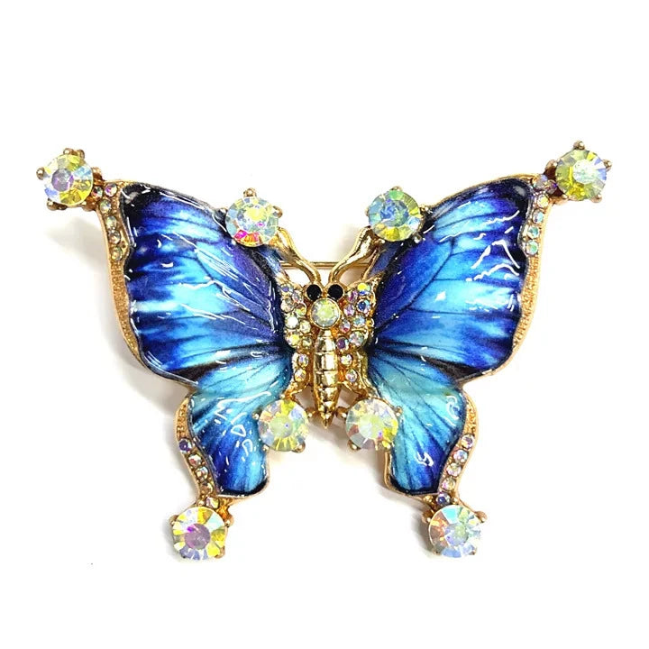 Different Styles Fashion Butterfly Brooch Animal Badge Pin Jewerly for Party Wedding
