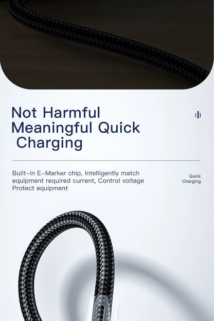 Essager 100W USB Type C To USB C Cable 90 Degree Angle For iPad MacBook Pro Xiaomi Samsung Huawei Fast Charging Type-C Date Wire