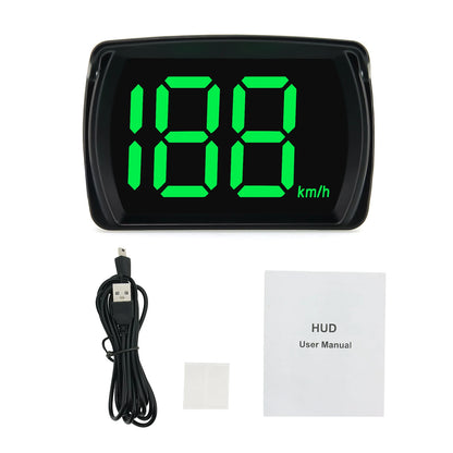 AD Y03 Head Up Display Speedometer MPH KMH Universal Car GPS for HUD Digital Speed Meter Clock Gauge Automotive Accessories