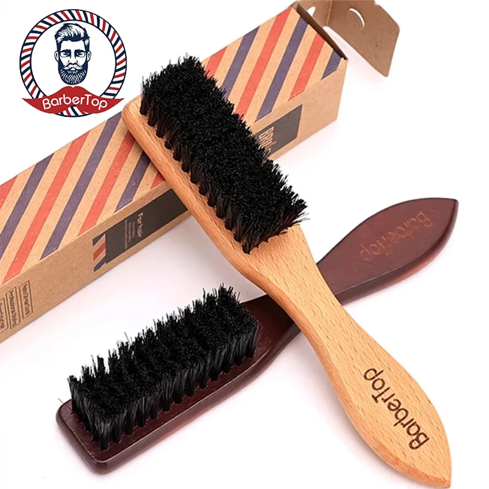 Ring Neck Duster Barber Remove Loose Hair Brush Hair Cutting Brush Soft Hair Cleaning Brush Hairdressing Tools
