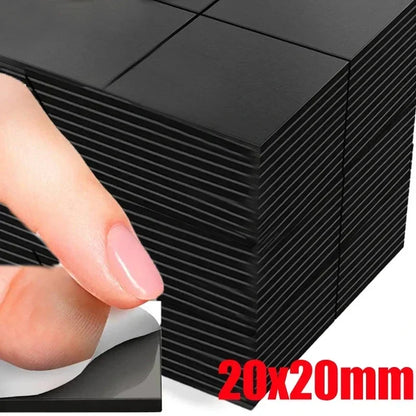 10Pcs Square Round Magnetic Dots Sheets Self Adhesive Magnet Sheet for Household Refrigerator Office Flexible Sticky Sticker Wholesale