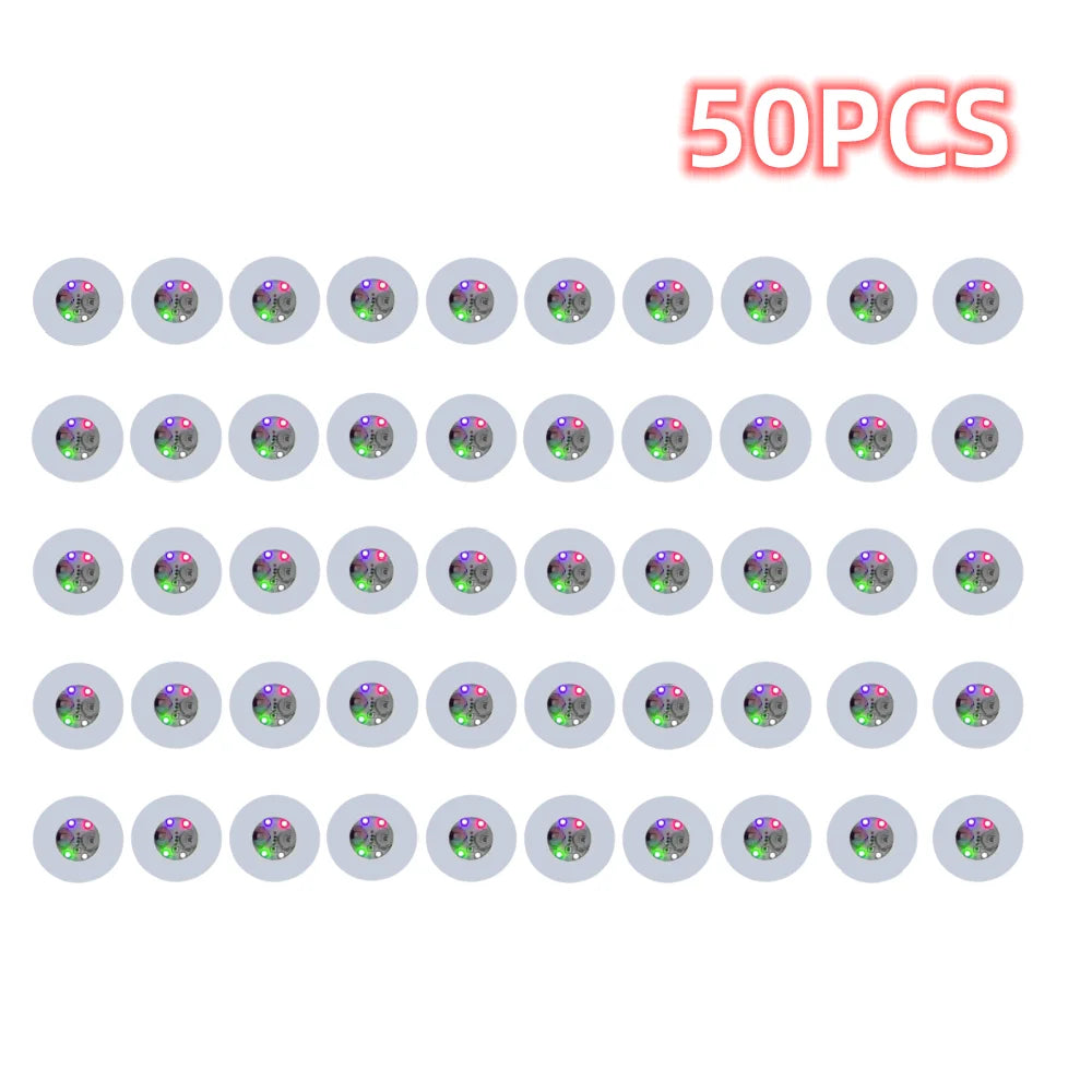 1/10/50pcs Luminous Coaster LED Bar Drinks Cup Pad Wine Liquor Bottles Coaster Atmosphere Light Cup Sticker Light-emitting Prop
