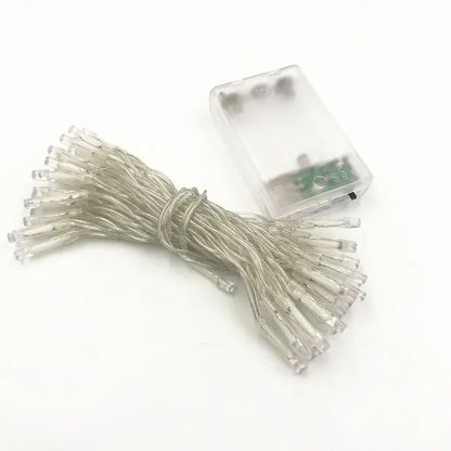 3M 6M 10M LED String Lights 3*AA Battery Operated Waterproof Fairy LED Christmas Lights For Holiday Party Wedding Decoration