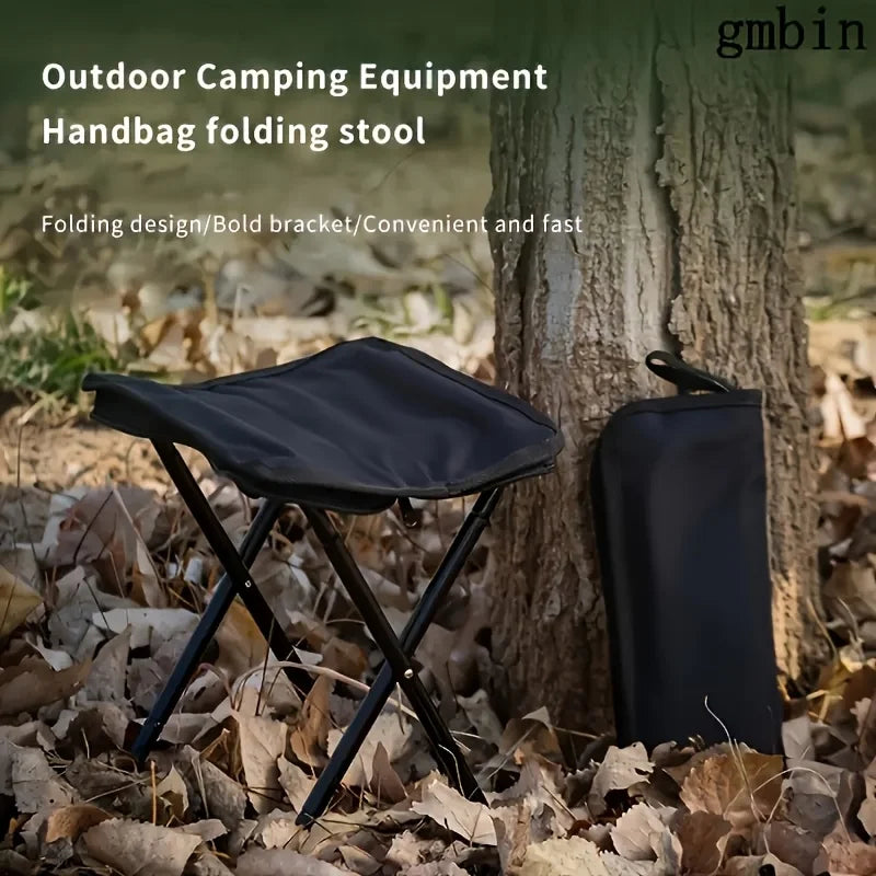 Portable multifunctional outdoor picnic camping folding chair, ultra light fishing stool, travel stool, fishing accessories