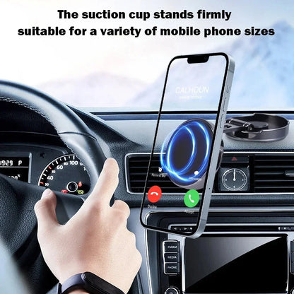 Car Mobile Phone Stand Strong Magnetic Car Holder 720° Foldable Round Bracket Support for Universal Phones Mount Holders